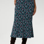 The pull-on style with a smooth internal elastic waistband keeps things simple and comfortable, while subtle back darts provide soft shaping through the waist and hips. With its clean A-line silhouette and unlined, pocket-free design, Asher maintains a sleek look that layers beautifully across seasons. Made in Australia from an easy-care, wrinkle-resistant jersey.