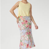 Asher Skirt in Powder Bloom