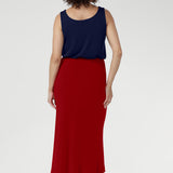 Asher Skirt in Red