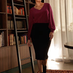 The Avery Top in Ruby brings effortless elegance to your everyday wardrobe, combining tailored structure with luxurious comfort. Crafted in Australia from a soft-stretch, dry-touch jersey fabric, this vibrant red women's top delivers both style and wearability.