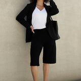 Bermuda Short in Black