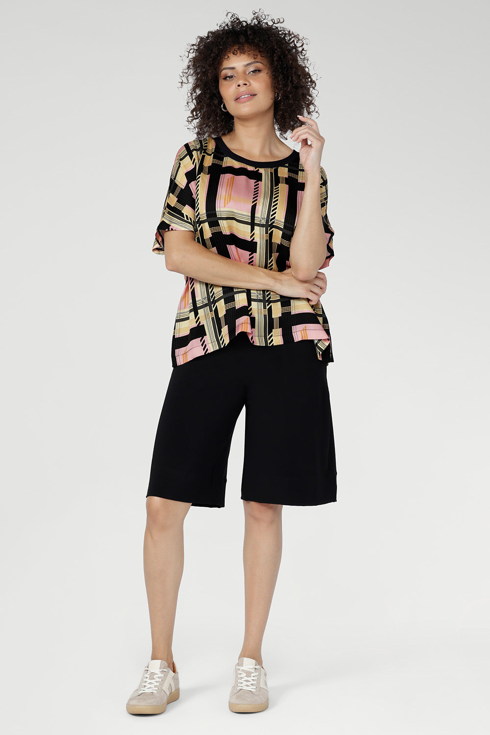 Available in two width options to suit your personal style, the Bermuda Short is an easy wardrobe essential made to move with you.