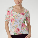 Crafted from our luxe slinky jersey with a soft, fluid stretch, the Berni Top delivers the perfect balance of comfort and structure. Designed in a flattering slim fit, it skims the body to create a smooth, polished silhouette that feels as good as it looks.