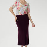 Crafted from our luxe slinky jersey with a soft, fluid stretch, the Berni Top delivers the perfect balance of comfort and structure. Designed in a flattering slim fit, it skims the body to create a smooth, polished silhouette that feels as good as it looks.