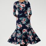 Thoughtfully designed with practical side pockets, a skirt lining, and a double-layer bodice, this floral dress is as functional as it is stylish. Now available in both regular and petite sizing from size 8 to 24, the Bettina Reversible Dress is made to fit and flatter every figure.