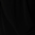 fabric swatch of black dry touch jersey fabric