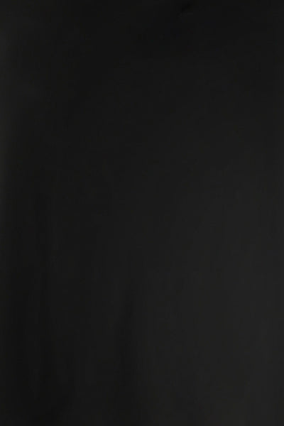 Women's black jersey fabric