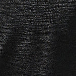 fabric swatch of Black Xanadu, a shimmering jersey fabric in shades of black, this sparkly fabric is used by Australian and New Zealand women's fashion brand, L&F to make evening tops and skirts in their new occasionwear collection.