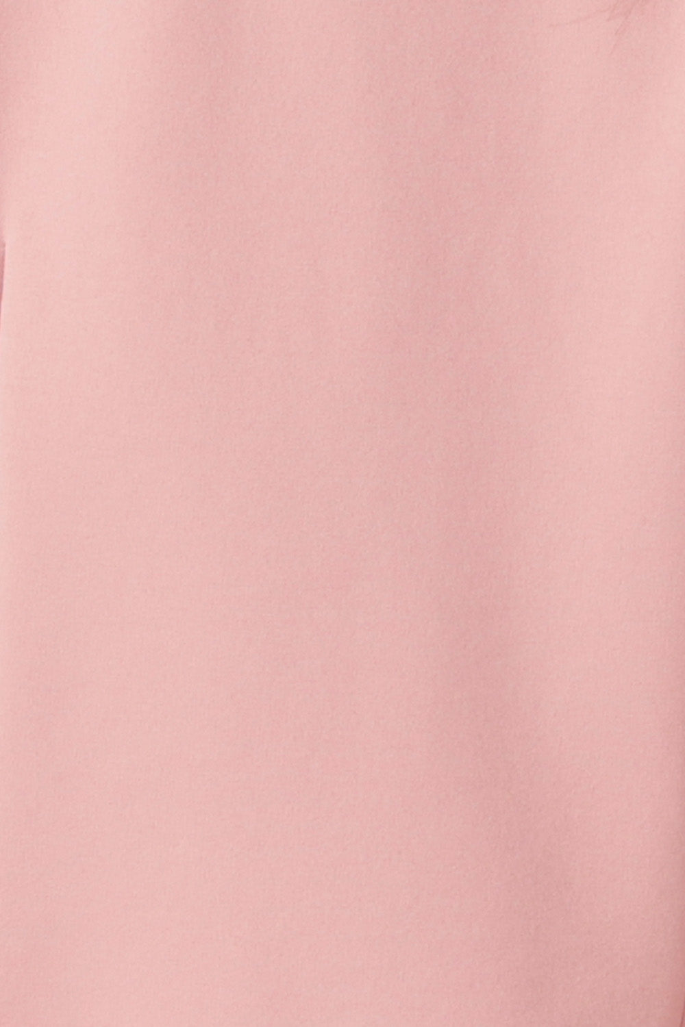Swatch of blush pink ponte jersey used by Australian and New Zealand women's clothing brand, Leina & Fleur to make luxury quality jackets.