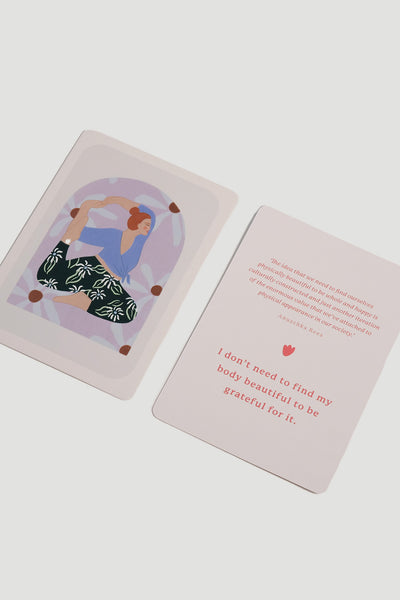 Card Deck for Body Gratitude. Body positivity. Affirmations to accept and celebrate your incredible body.Card Deck for Body Gratitude. Body positivity. Affirmations to accept and celebrate your incredible body.