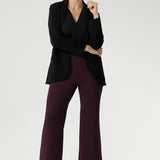 Bootleg Pant in Wine