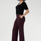 Bootleg Pant in Wine