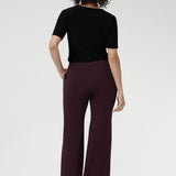 Bootleg Pant in Wine