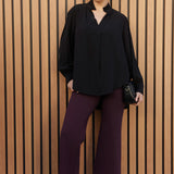 Bootleg Pant in Wine