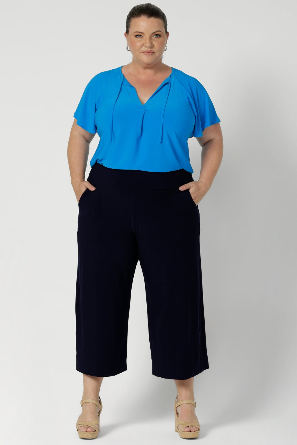 This top is a perfect addition to any wardrobe, ideal for both work and weekend wear. It embodies effortless Australian style, offering a perfect balance of comfort, craftsmanship, and contemporary design for women in Australia and New Zealand. 