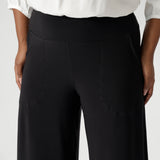 Whether you're dressing for a business meeting or a more casual office setting, these Australian-made culottes are the ideal choice for women looking for a stylish, comfortable, and versatile pant for work. Available in size 8-24.