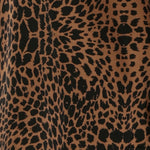 Satin animal fabric for made in Australia fashion label Leina & Fleur 