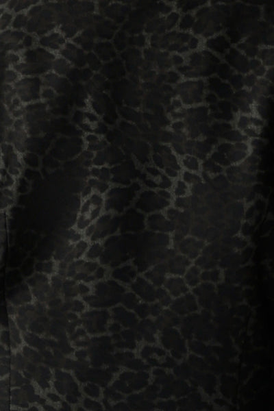Lisbon Jacket in Brown Leopard