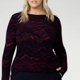 Bryn Top in Luxe Lava