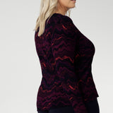 Bryn Top in Luxe Lava