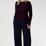 Bryn Top in Luxe Lava