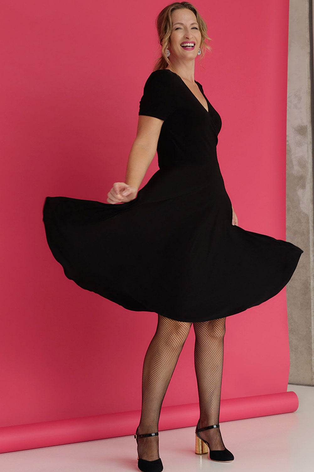 Alexis Dress in Black