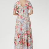 Carrie Dress in Powder Bloom