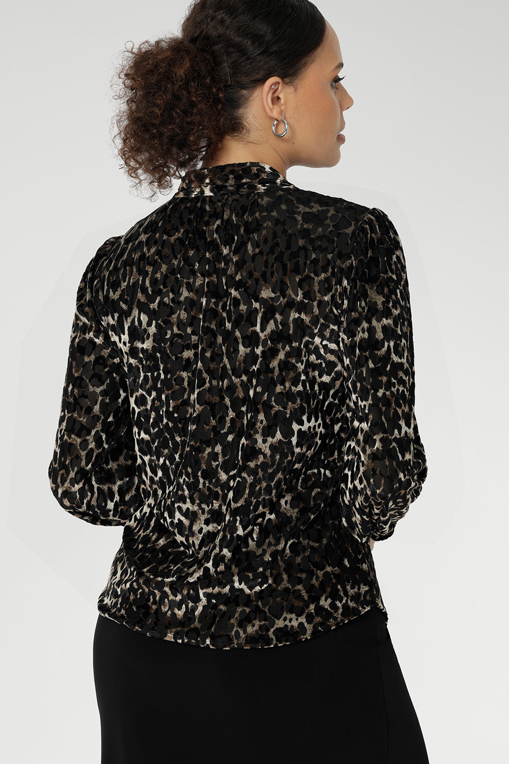 The Celine Top is available in inclusive sizes 8 to 24, making it a versatile addition to any wardrobe. Perfect for adding a touch of elegance to both workwear and occasion outfits, this blouse combines timeless design with premium craftsmanship.