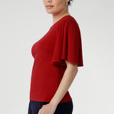 Chloe Top in Red