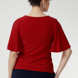 Chloe Top in Red