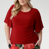 Chloe Top in Red