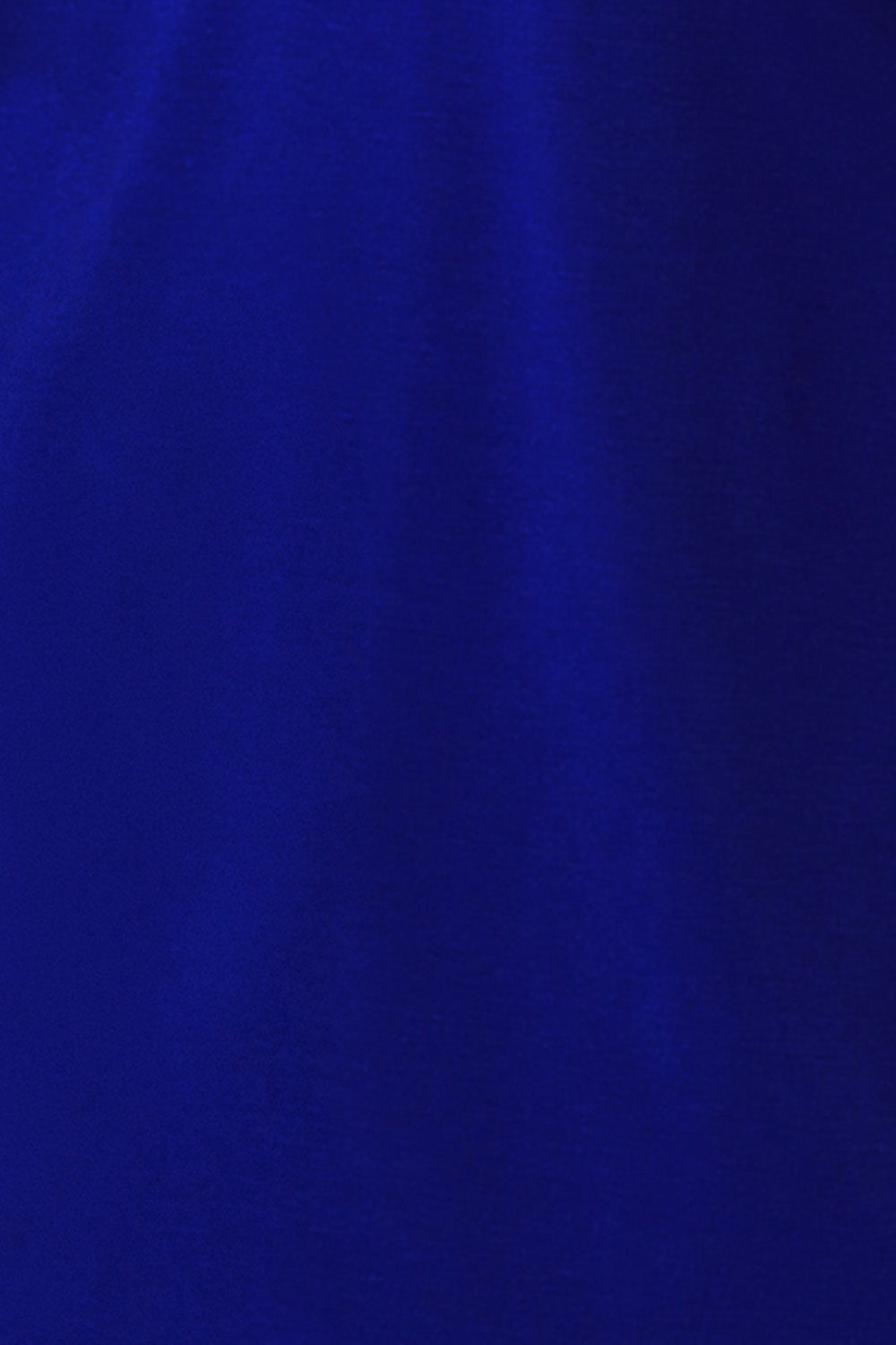 A cobalt bamboo jersey fabric swatch used by Australian-made women's clothing brand, L&F to make women's workwear tops and scarves.