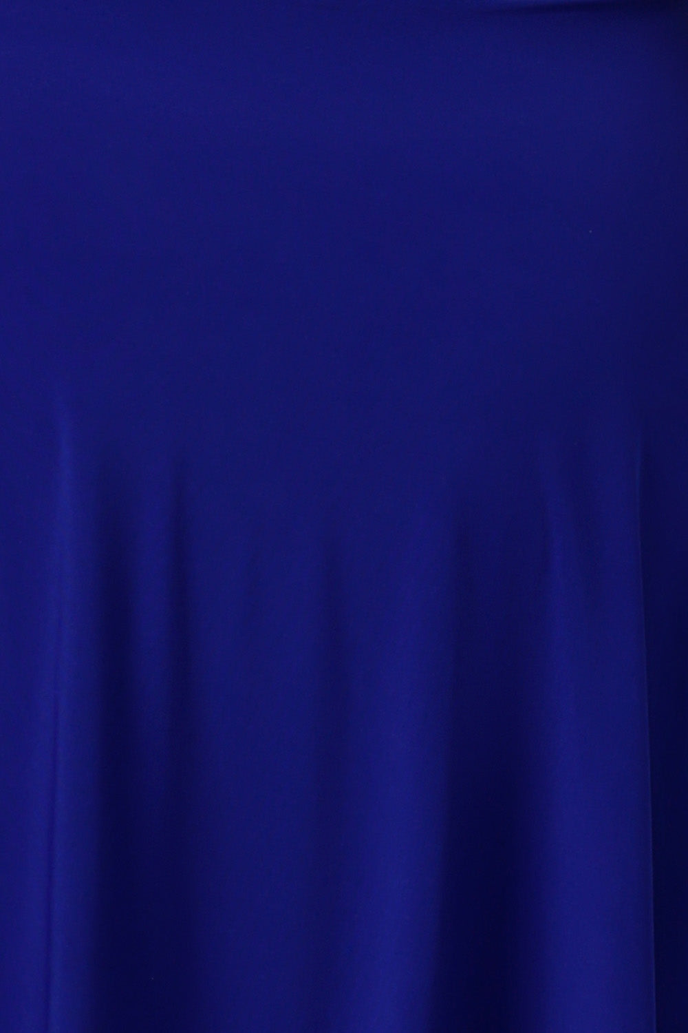 Swatch of an cobalt blue dry touch jersey fabric, used by Australian-made women's clothes brand, Leina & Fleur to make dresses, tops and skirts in sizes 8-24.