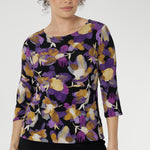 Crafted from our signature dry touch stretch jersey, the Collins Top is an essential every-day style perfect as a base layer. With its chic boat neckline and clean, streamlined design, this top will quickly become your go-to piece for effortless style.