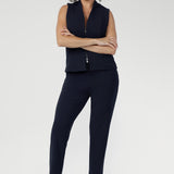 The Corbin Pant is part of our Soft Suiting collection, and pairs perfectly with the Merit Blazer or Benni Jacket for a sophisticated stretch suit ensemble. Proudly designed and made in Australia.