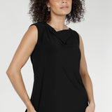  Side panel detailing refines the silhouette, with an optional belt for adjustable styling. Made in Australia.