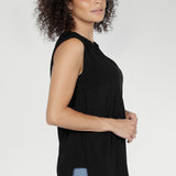 Cory Tunic Top in Black