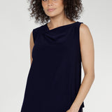 Cory Tunic Top in Navy