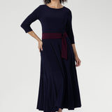 D Ring Belt in Claret