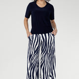 Dany Culotte in Navy Ripple