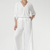 Devin Drawstring Pant Vanilla