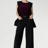 Drew Pant in Black