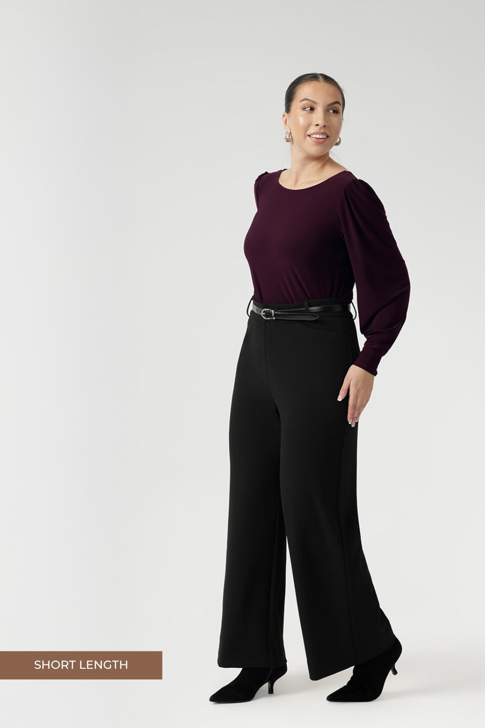 Drew Pant in Black