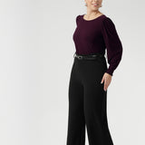 Drew Pant in Black