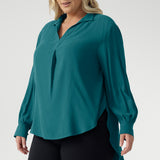 Ellis Shirt in Jewel