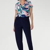 Emily Top in Mineral Swirl