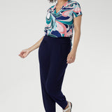 Emily Top in Mineral Swirl