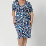 Available in sizes 8-24, the Emori Wrap Dress is designed to fit and flatter most body types, staying true to Leina & Fleur's commitment to creating garments that fit and feel amazing for all woman.