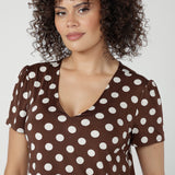 Evan Top in Choc Spot