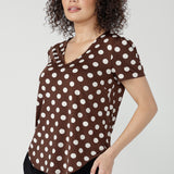 Perfect for easy summer wear or comfortable work wear style. Made in Australia with integrity.